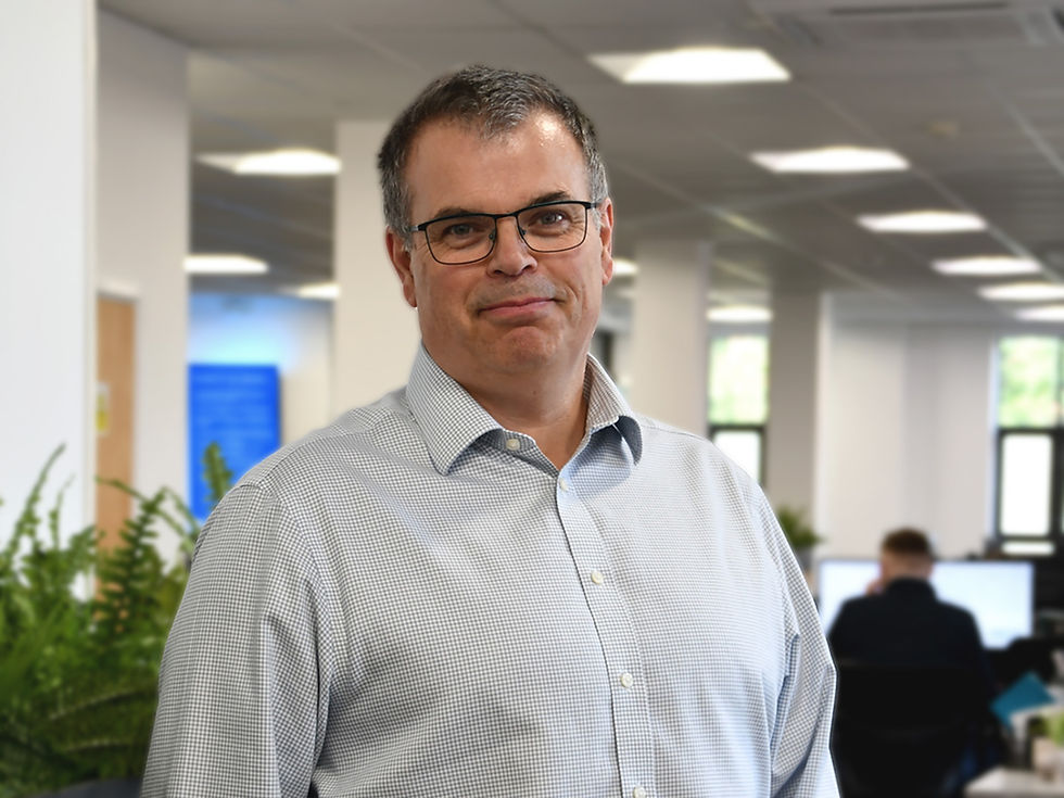 RiskSTOP Group Associate IT Director Martin Lake in office